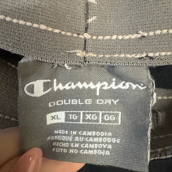 Vintage Champion Black Men's Shorts All American lacrosse - Picture 4 of 8